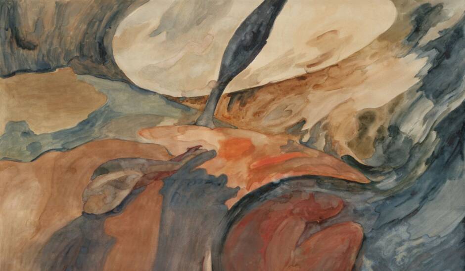 Μαρία Χαραλάμπους: Η ατομική έκθεση ζωγραφικής «Στον δρόμο, κυπαρίσσια.» στο Κέντρο Τεχνών Μετς