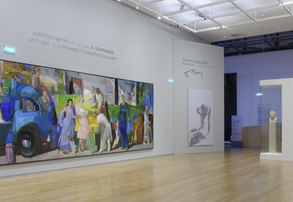 Ξενάγηση με ταυτόχρονη διερμηνεία στην Ελληνική Νοηματική Γλώσσα: Παναγιώτης Τέτσης – Η εμμονή του βλέμματος